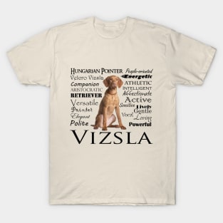 Vizsla Traits T-Shirt